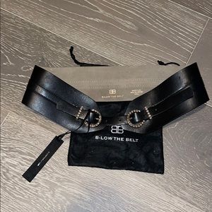 B-low the belt small black and gold